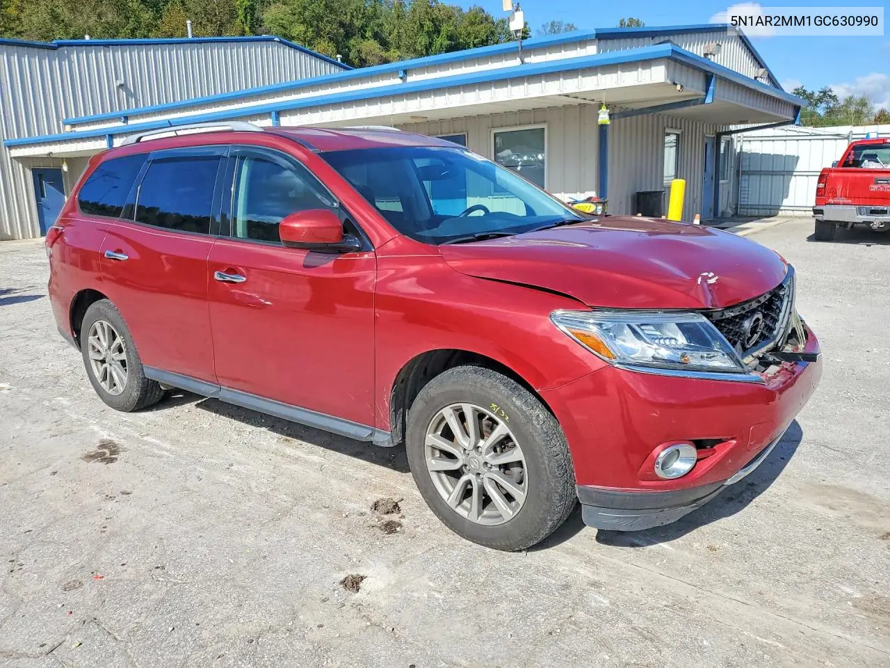 2016 NISSAN PATHFINDER VIN 5N1AR2MM1GC630990 — фото 4