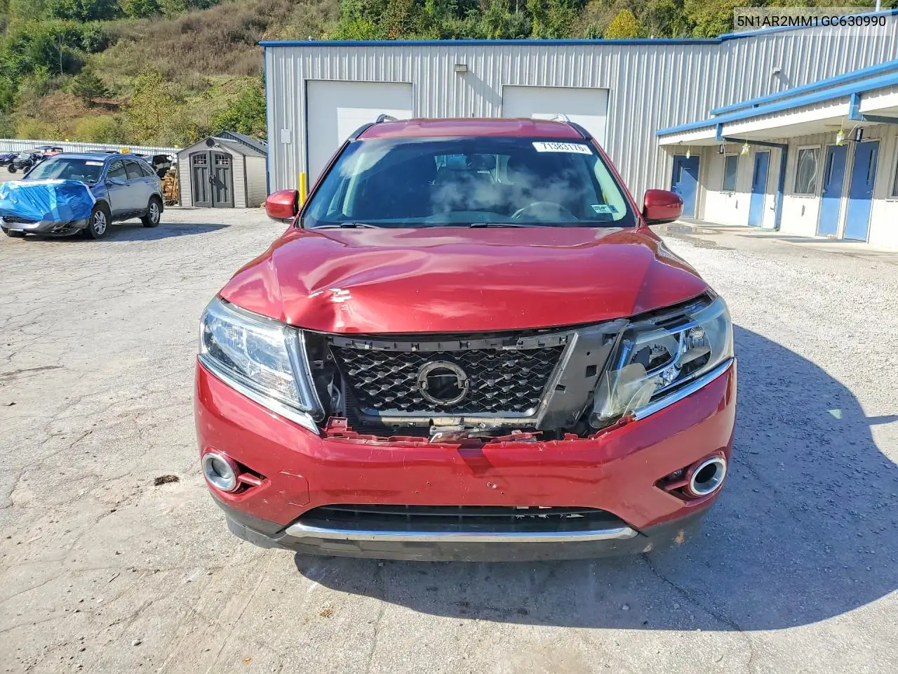 2016 NISSAN PATHFINDER VIN 5N1AR2MM1GC630990 — фото 5