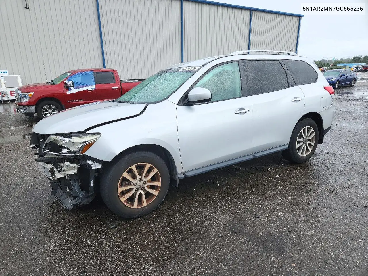 NISSAN PATHFINDER 2016, VIN 5N1AR2MN7GC665235