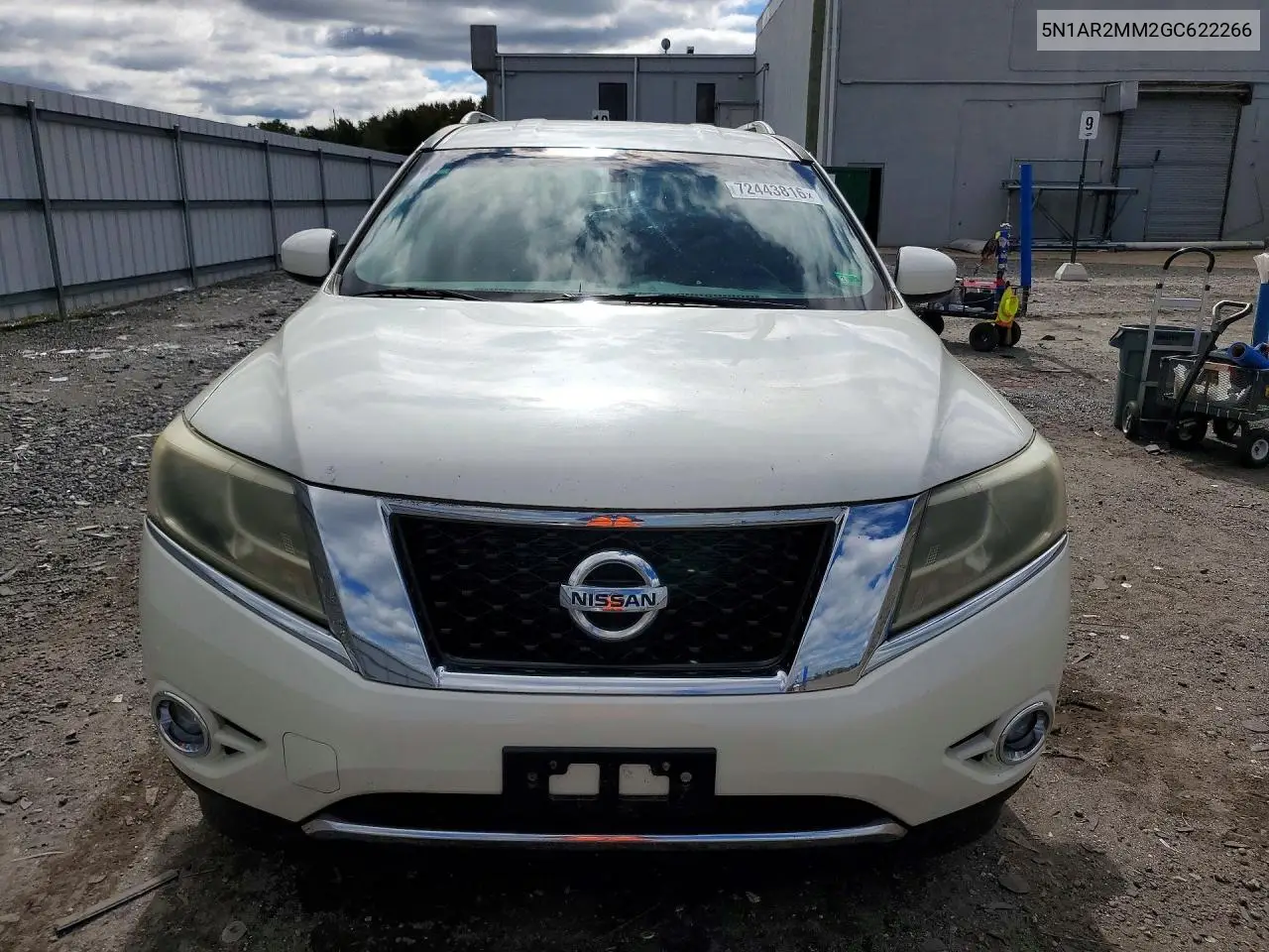 2016 NISSAN PATHFINDER VIN 5N1AR2MM2GC622266 — фото 5
