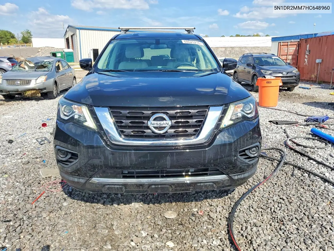2017 NISSAN PATHFINDER VIN 5N1DR2MM7HC648960 — фото 5