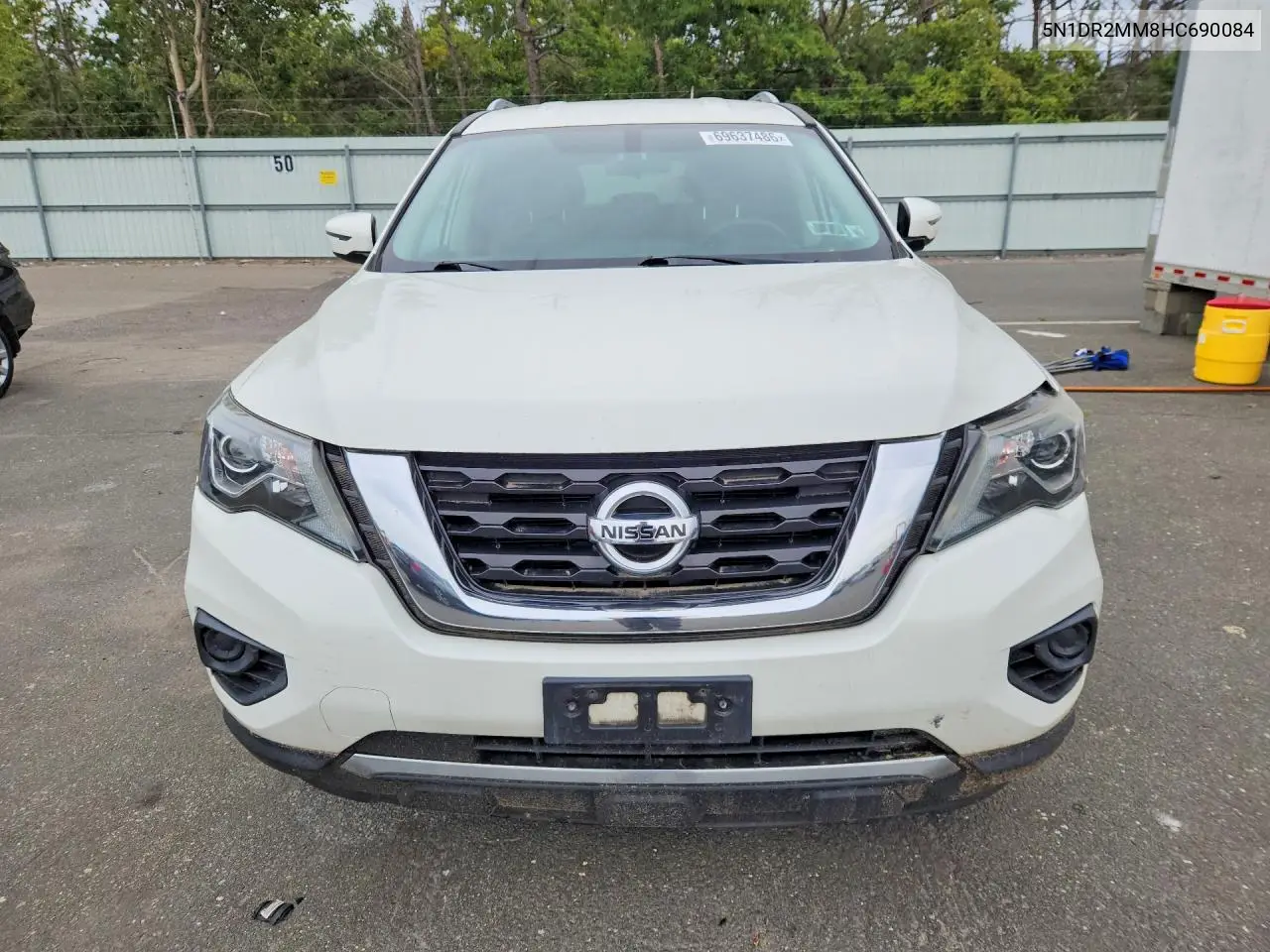 2017 NISSAN PATHFINDER VIN 5N1DR2MM8HC690084 — фото 5