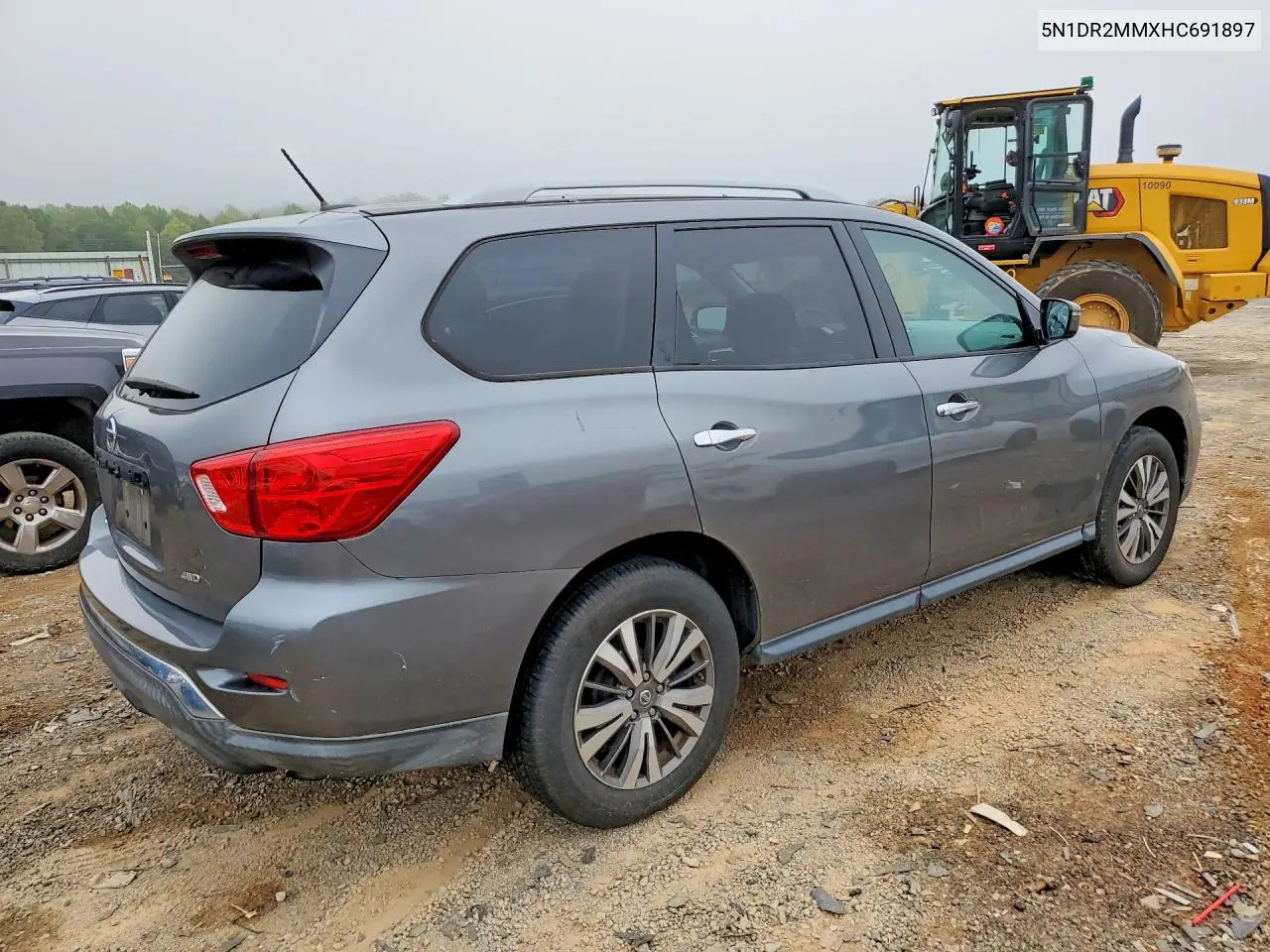 2017 NISSAN PATHFINDER VIN 5N1DR2MMXHC691897 — фото 3