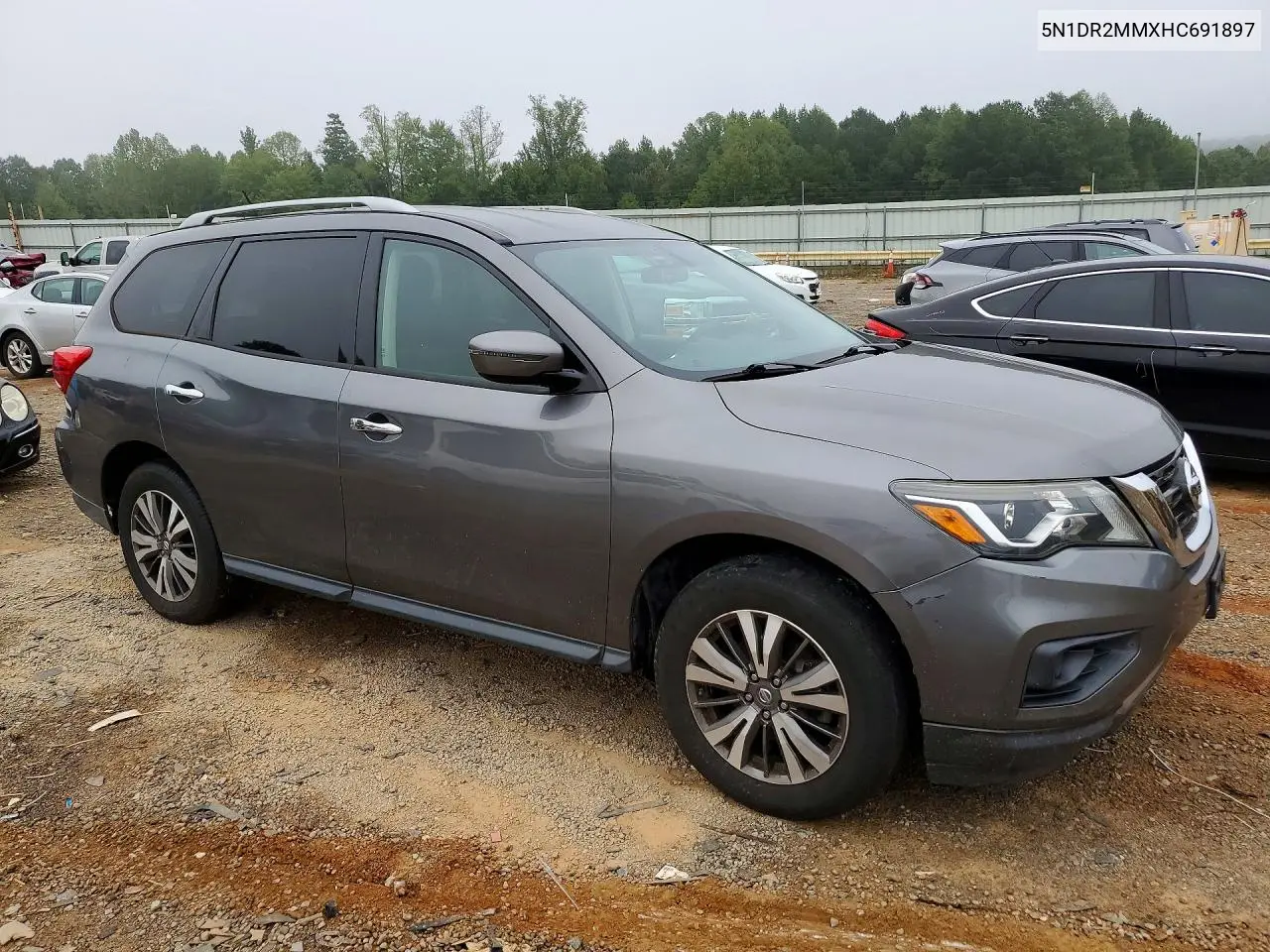 2017 NISSAN PATHFINDER VIN 5N1DR2MMXHC691897 — фото 4