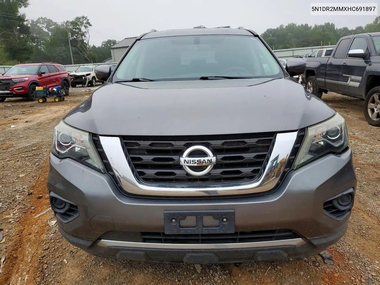 2017 NISSAN PATHFINDER VIN 5N1DR2MMXHC691897 — фото 5