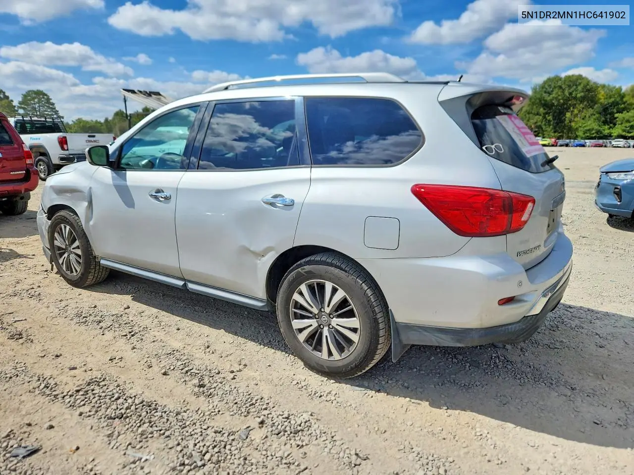 2017 NISSAN PATHFINDER VIN 5N1DR2MN1HC641902 — фото 2