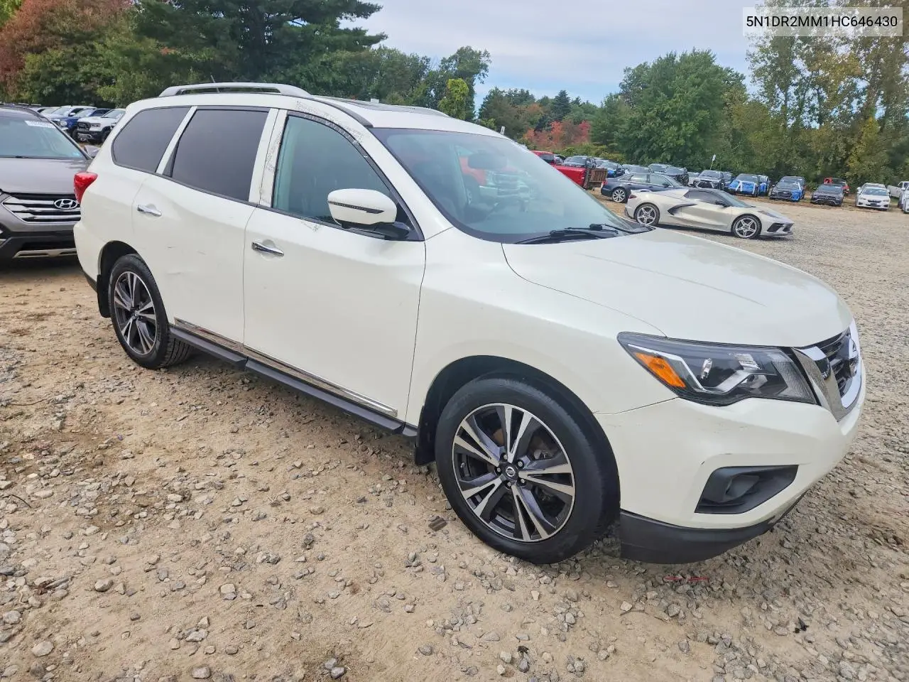 2017 NISSAN PATHFINDER VIN 5N1DR2MM1HC646430 — фото 4