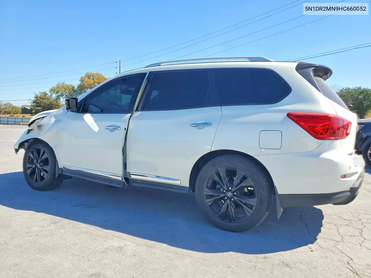 2017 NISSAN PATHFINDER VIN 5N1DR2MN9HC660052 — фото 2