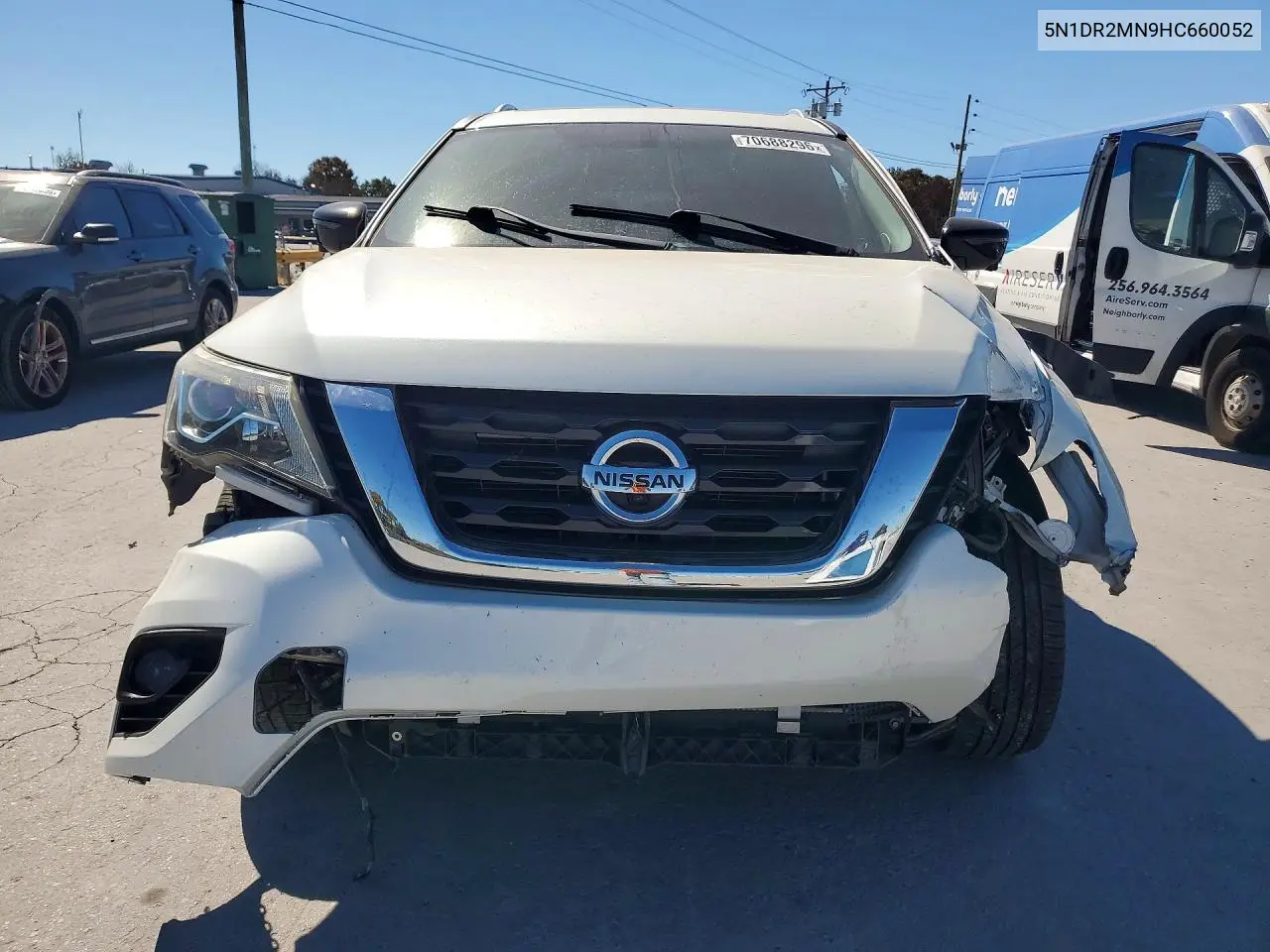 2017 NISSAN PATHFINDER VIN 5N1DR2MN9HC660052 — фото 5