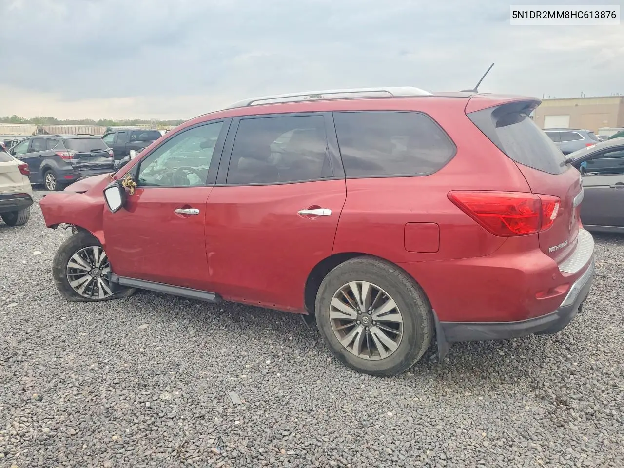 2017 NISSAN PATHFINDER VIN 5N1DR2MM8HC613876 — фото 2