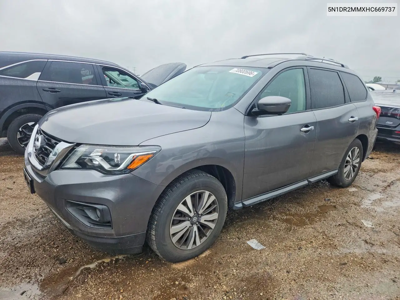NISSAN PATHFINDER 2017, VIN 5N1DR2MMXHC669737