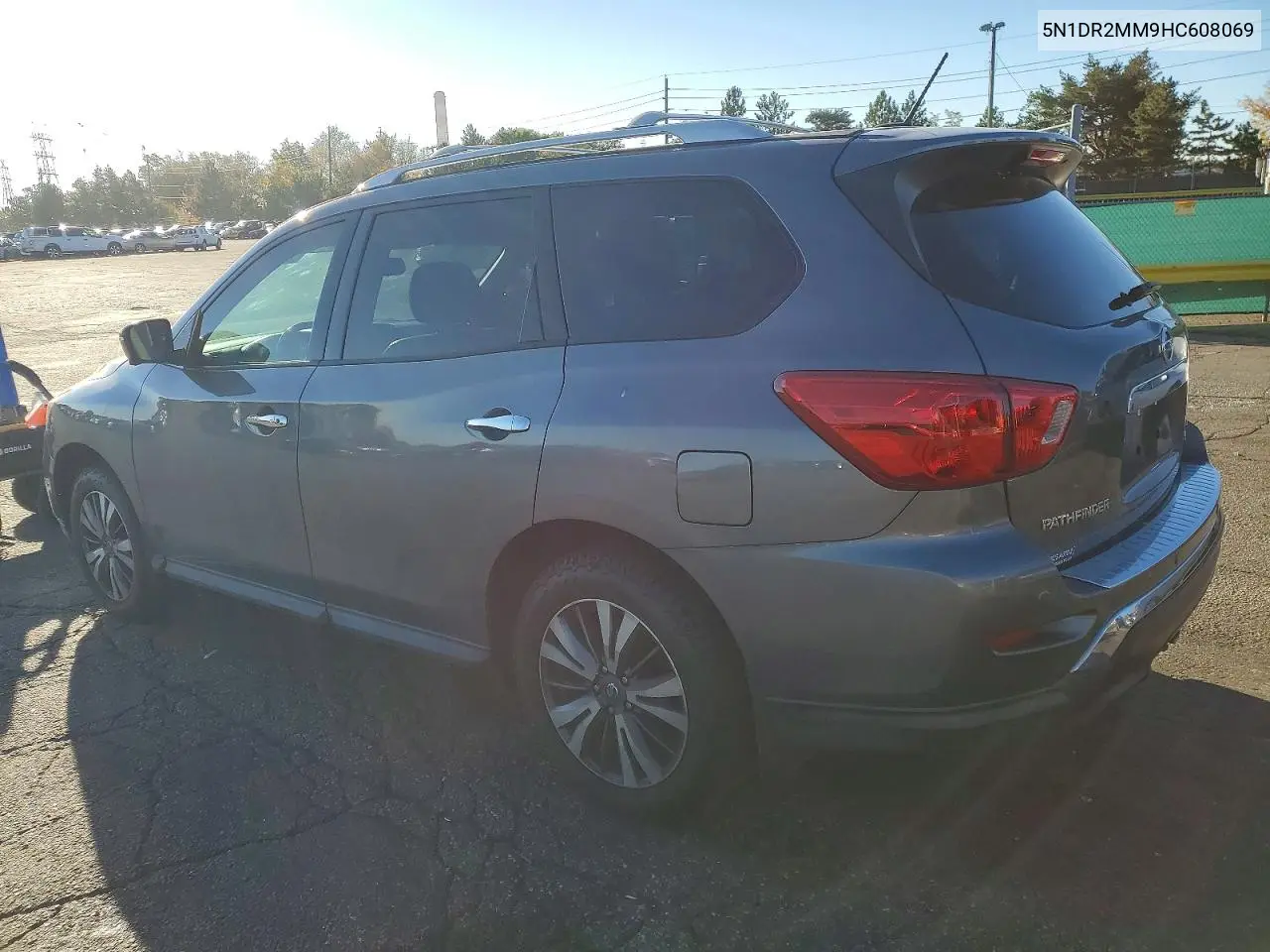 2017 NISSAN PATHFINDER VIN 5N1DR2MM9HC608069 — фото 2