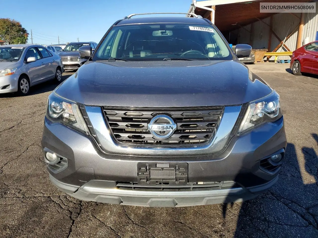 2017 NISSAN PATHFINDER VIN 5N1DR2MM9HC608069 — фото 5