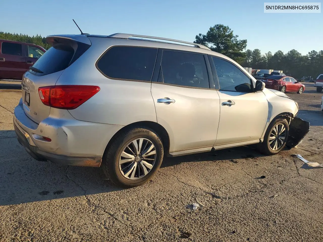 2017 NISSAN PATHFINDER VIN 5N1DR2MN8HC695875 — фото 3