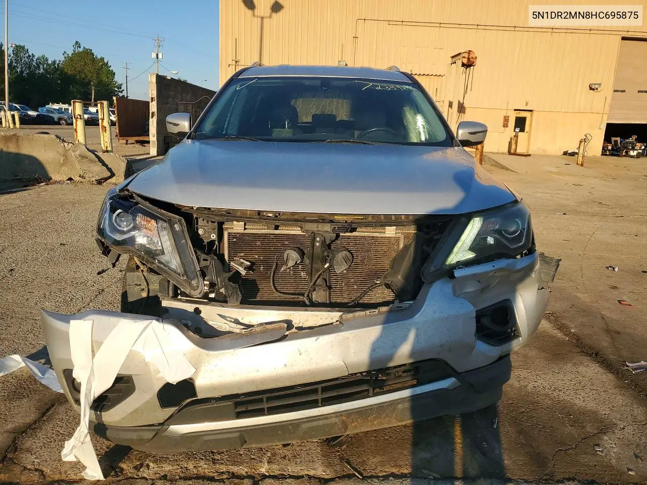 2017 NISSAN PATHFINDER VIN 5N1DR2MN8HC695875 — фото 5