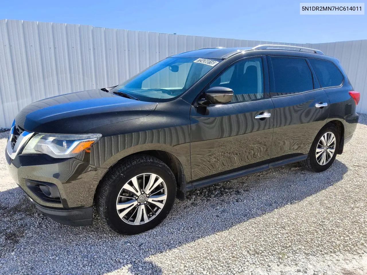 NISSAN PATHFINDER 2017, VIN 5N1DR2MN7HC614011