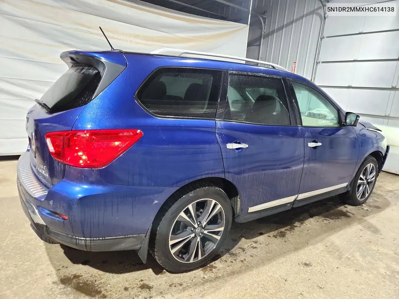 2017 NISSAN PATHFINDER VIN 5N1DR2MMXHC614138 — фото 3