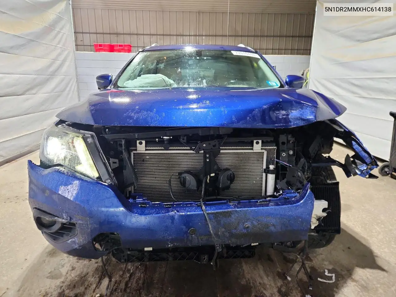 2017 NISSAN PATHFINDER VIN 5N1DR2MMXHC614138 — фото 5