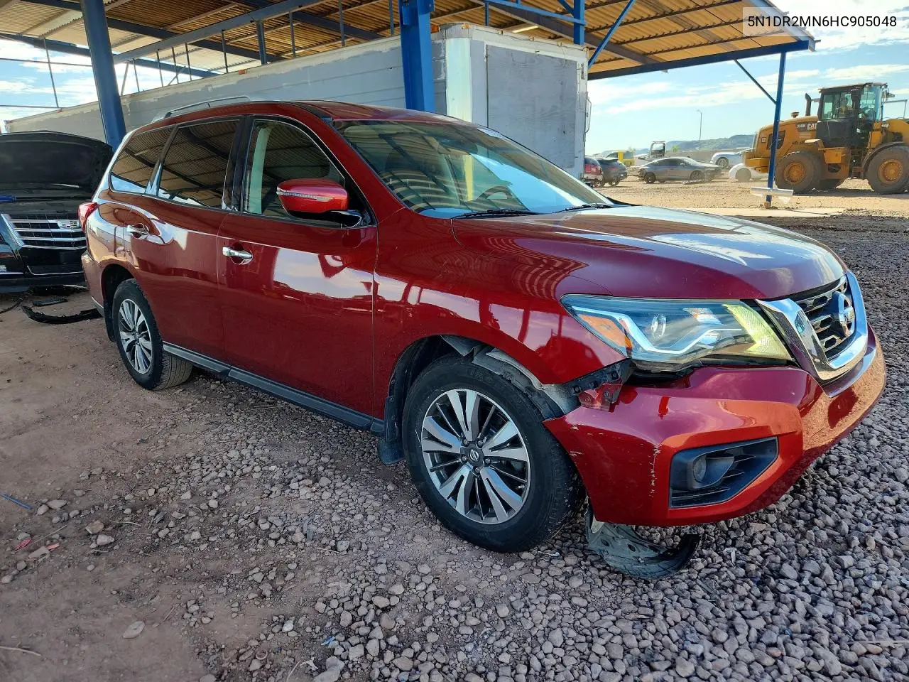 2017 NISSAN PATHFINDER VIN 5N1DR2MN6HC905048 — фото 4