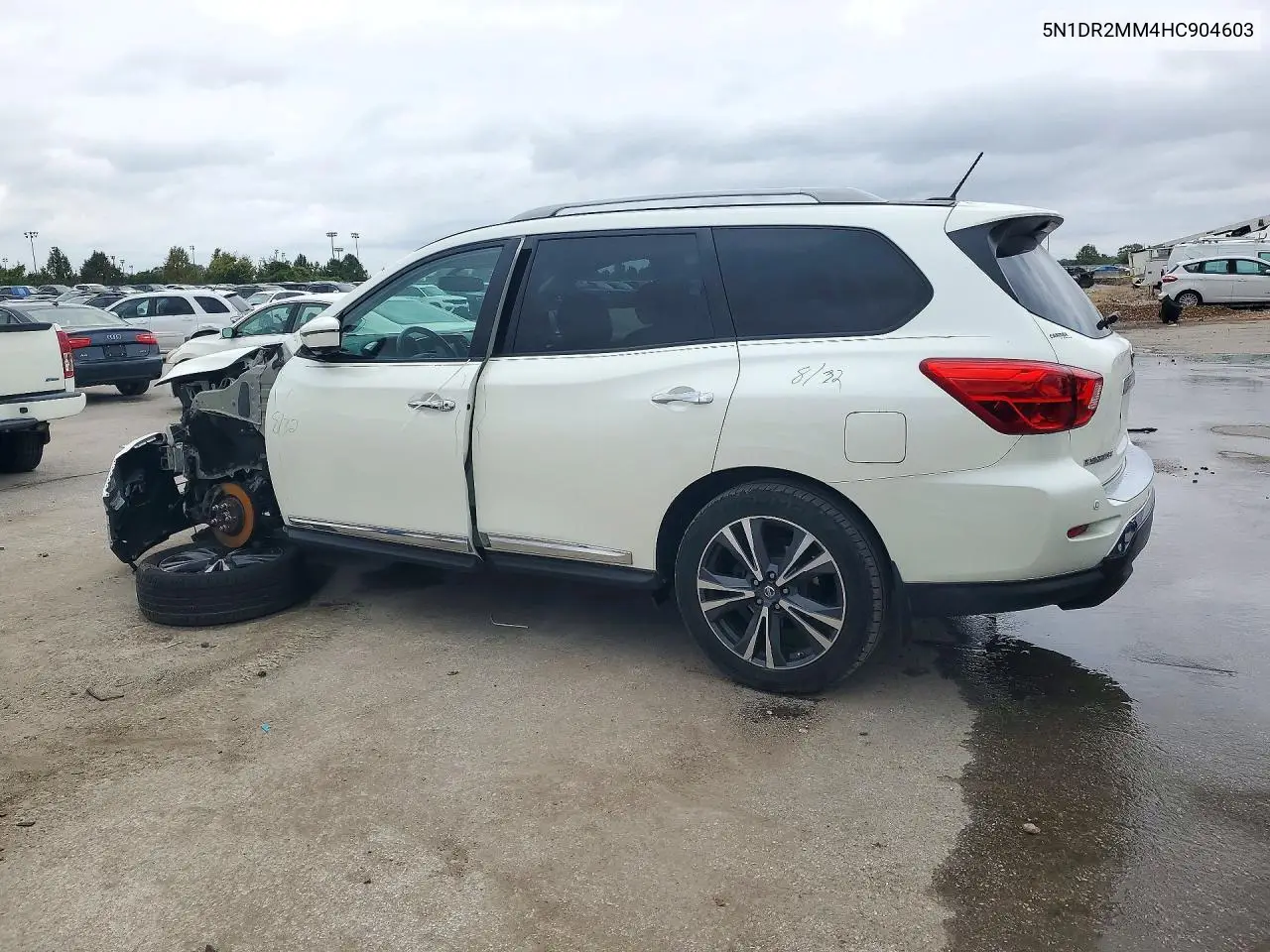 2017 NISSAN PATHFINDER VIN 5N1DR2MM4HC904603 — фото 2