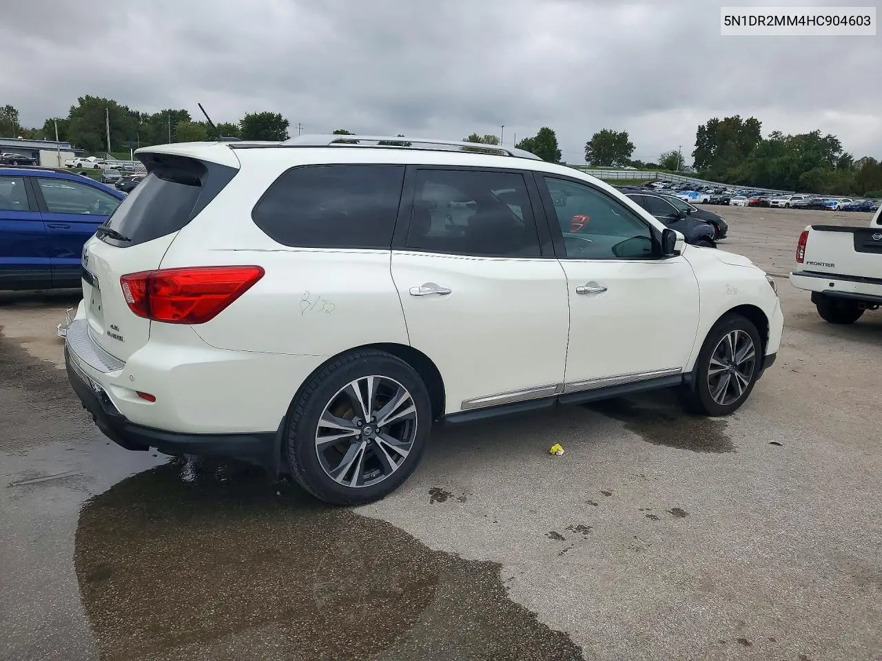 2017 NISSAN PATHFINDER VIN 5N1DR2MM4HC904603 — фото 3