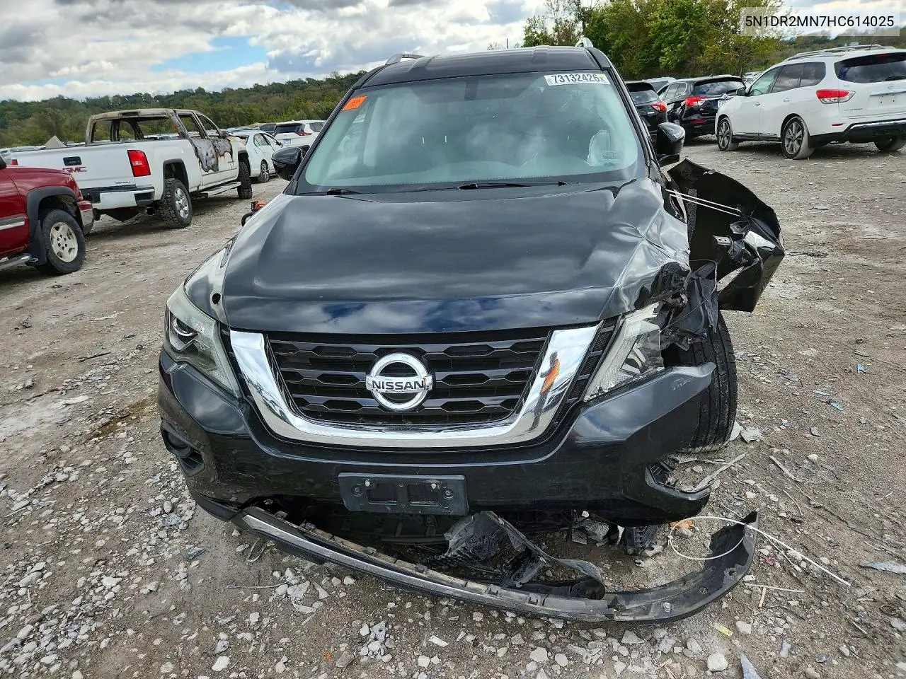 2017 NISSAN PATHFINDER VIN 5N1DR2MN7HC614025 — фото 5