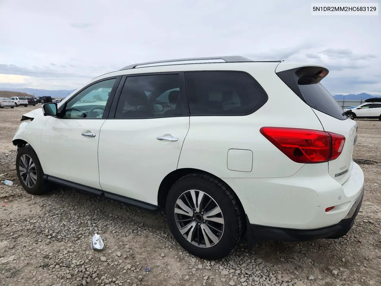 2017 NISSAN PATHFINDER VIN 5N1DR2MM2HC683129 — фото 2