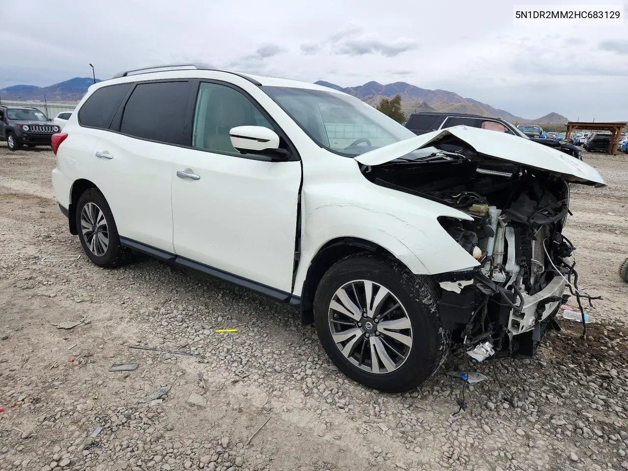 2017 NISSAN PATHFINDER VIN 5N1DR2MM2HC683129 — фото 4