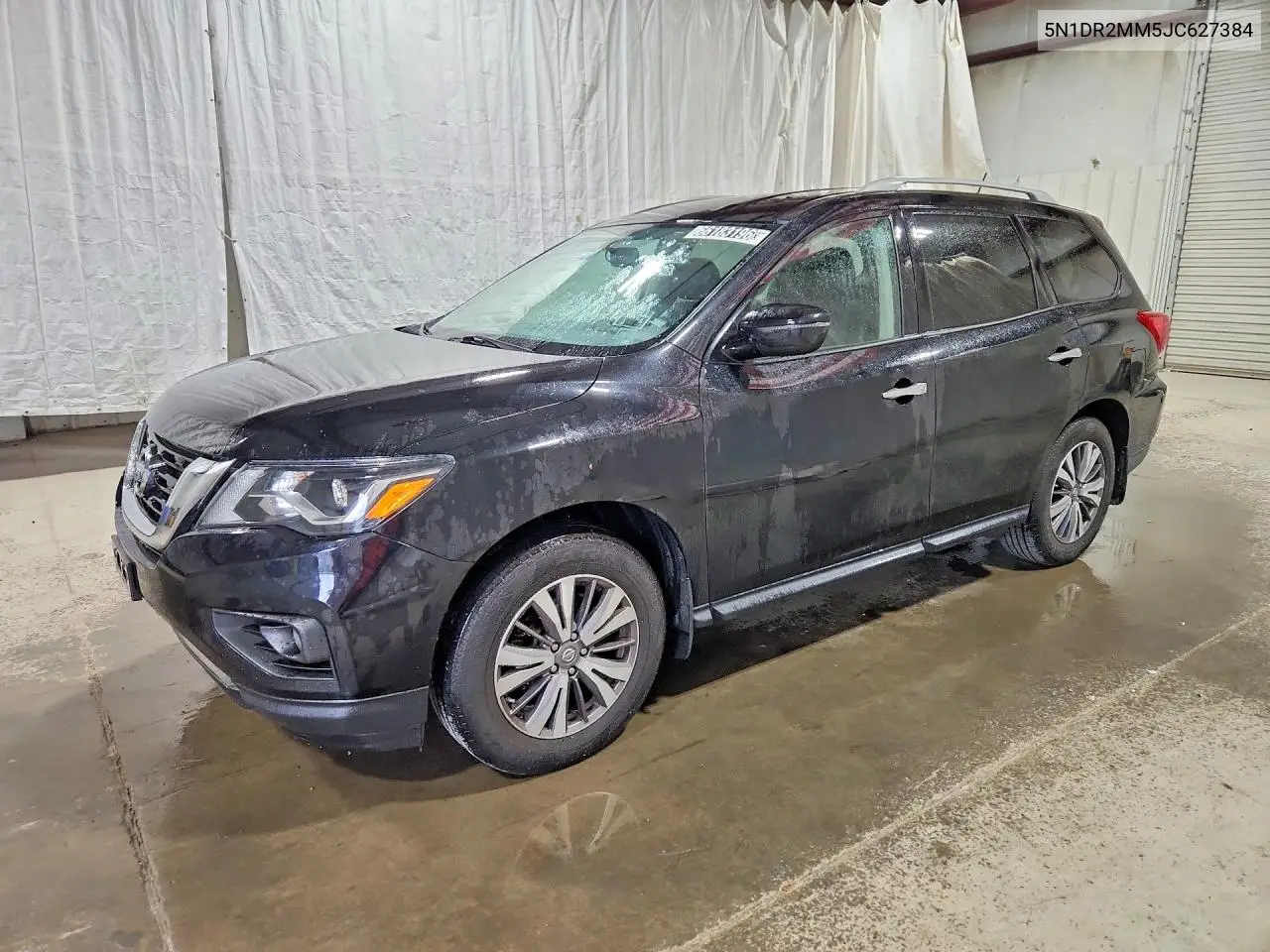 NISSAN PATHFINDER 2018, VIN 5N1DR2MM5JC627384