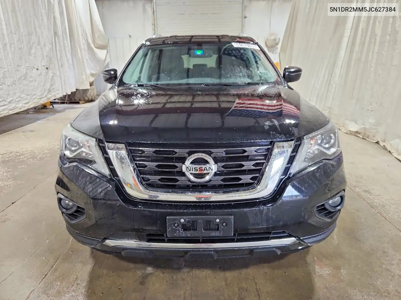 2018 NISSAN PATHFINDER VIN 5N1DR2MM5JC627384 — фото 5