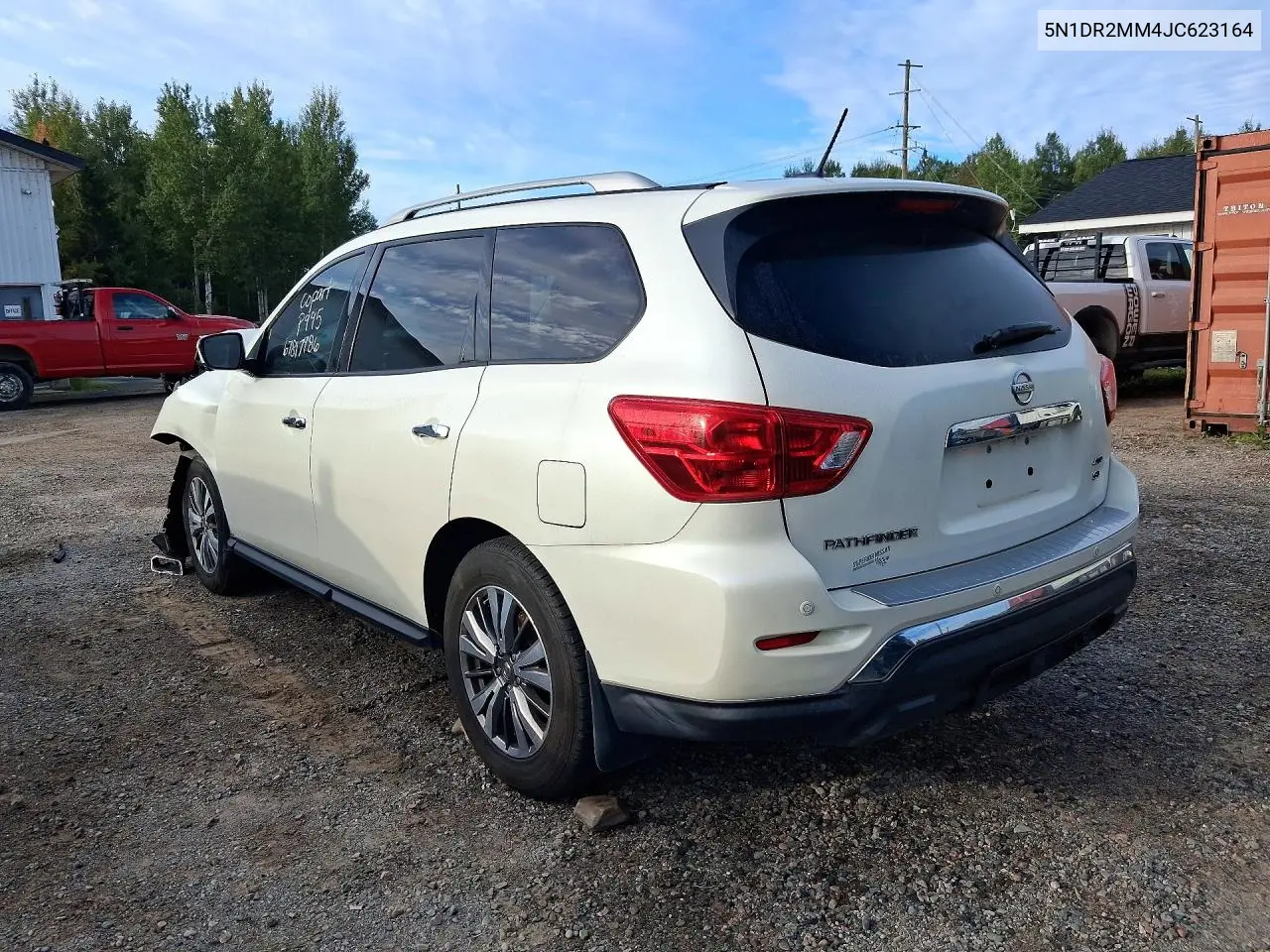 2018 NISSAN PATHFINDER VIN 5N1DR2MM4JC623164 — фото 2