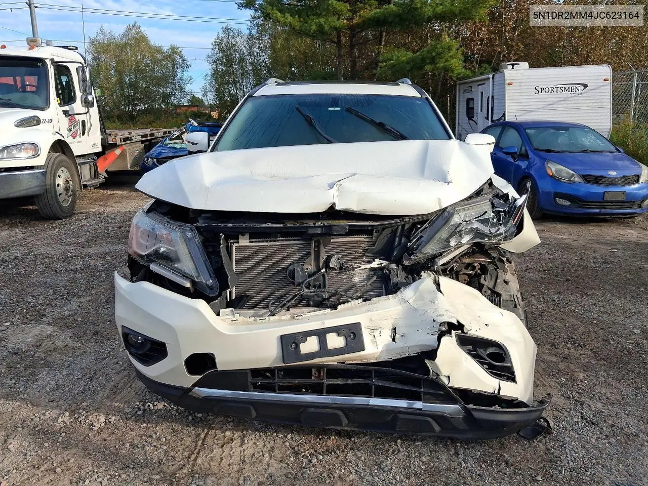 2018 NISSAN PATHFINDER VIN 5N1DR2MM4JC623164 — фото 5