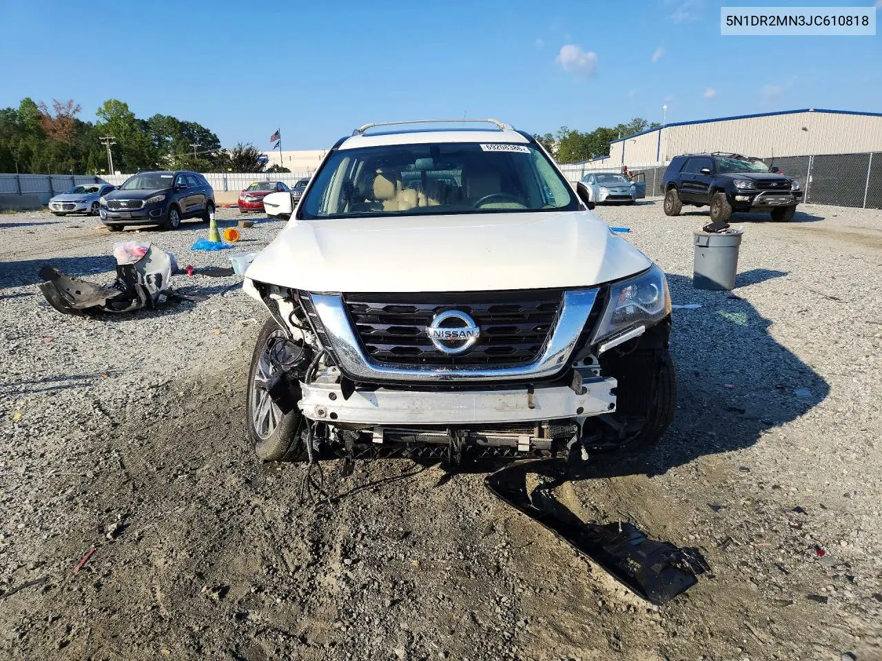 2018 NISSAN PATHFINDER VIN 5N1DR2MN3JC610818 — фото 5