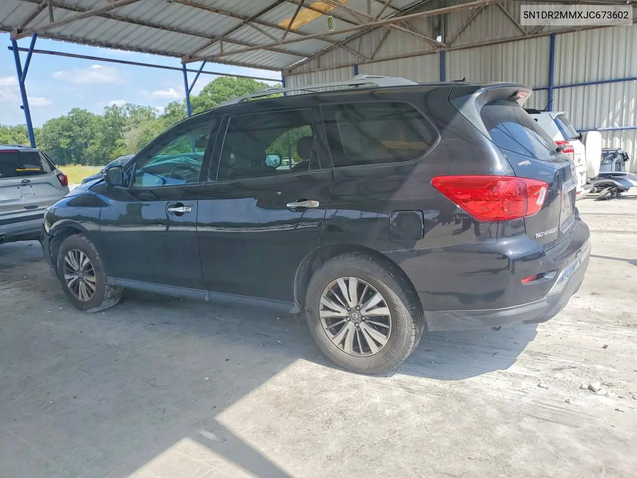 2018 NISSAN PATHFINDER VIN 5N1DR2MMXJC673602 — фото 2