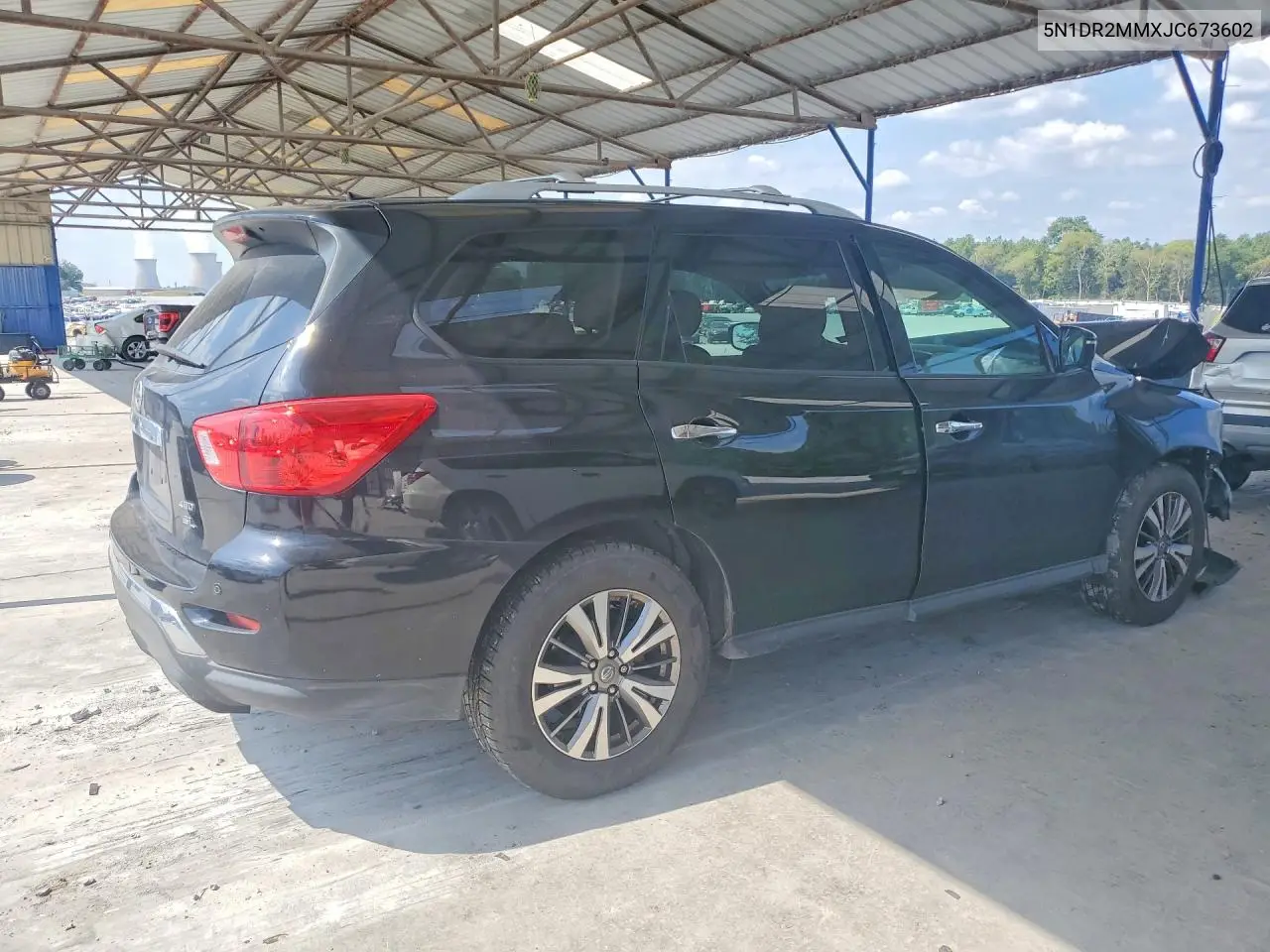 2018 NISSAN PATHFINDER VIN 5N1DR2MMXJC673602 — фото 3