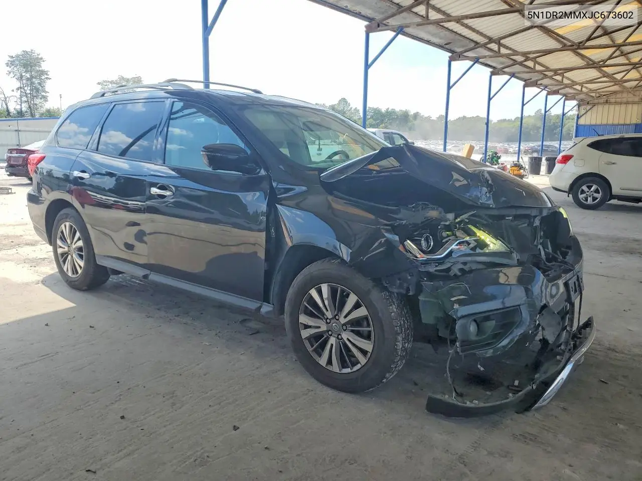 2018 NISSAN PATHFINDER VIN 5N1DR2MMXJC673602 — фото 4