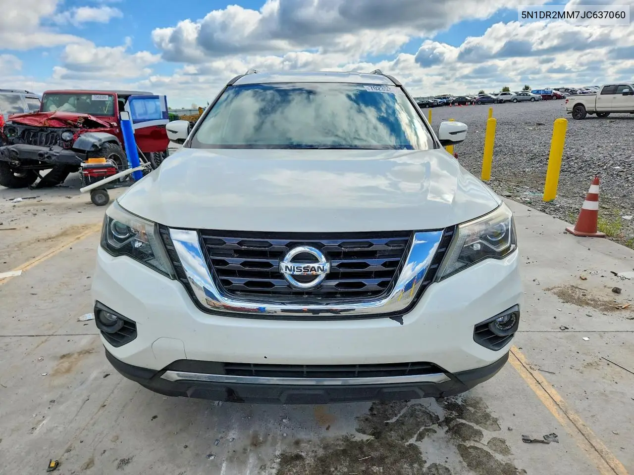 2018 NISSAN PATHFINDER VIN 5N1DR2MM7JC637060 — фото 5