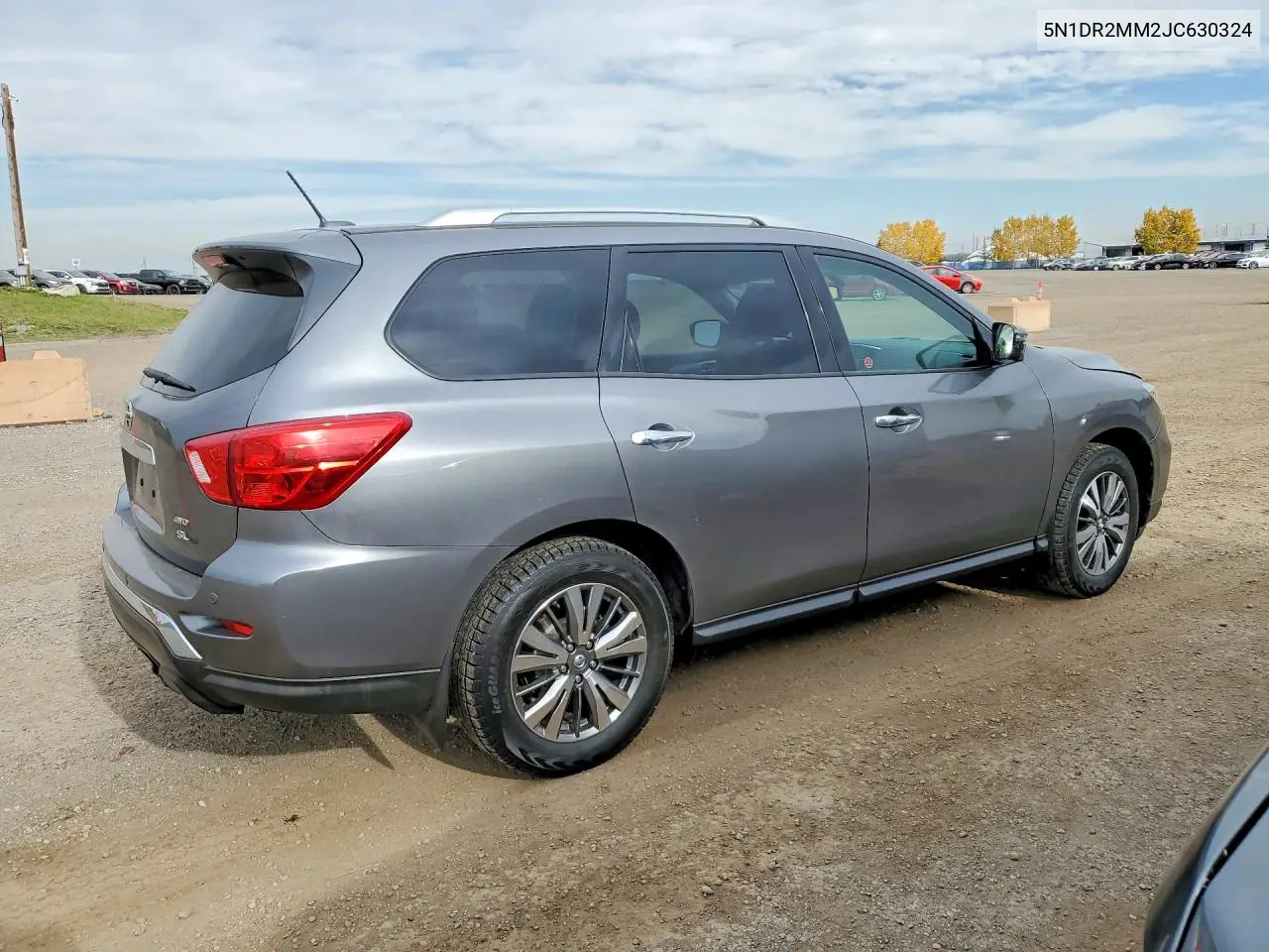 2018 NISSAN PATHFINDER VIN 5N1DR2MM2JC630324 — фото 3