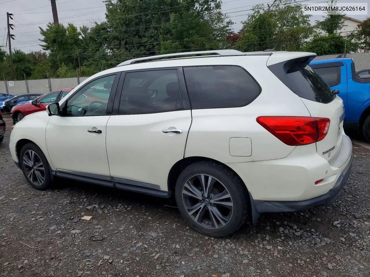 2018 NISSAN PATHFINDER VIN 5N1DR2MM8JC626164 — фото 2