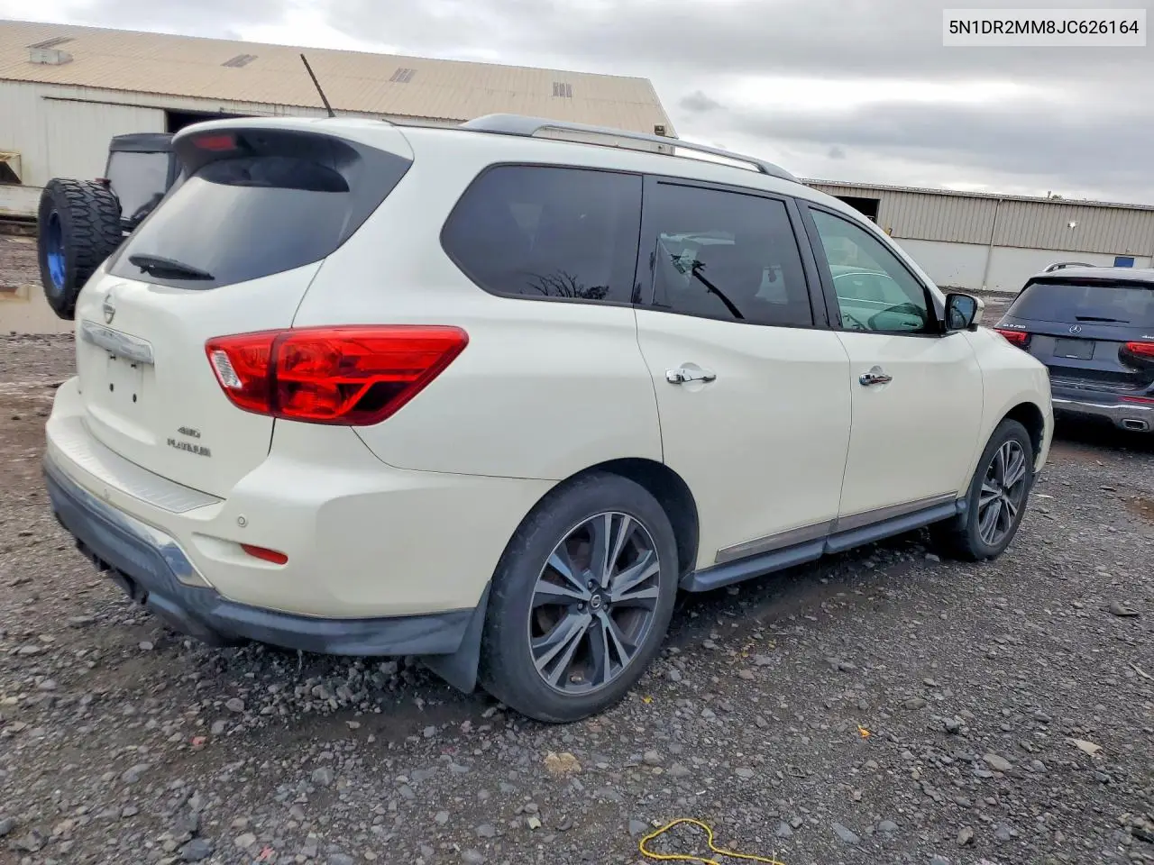 2018 NISSAN PATHFINDER VIN 5N1DR2MM8JC626164 — фото 3