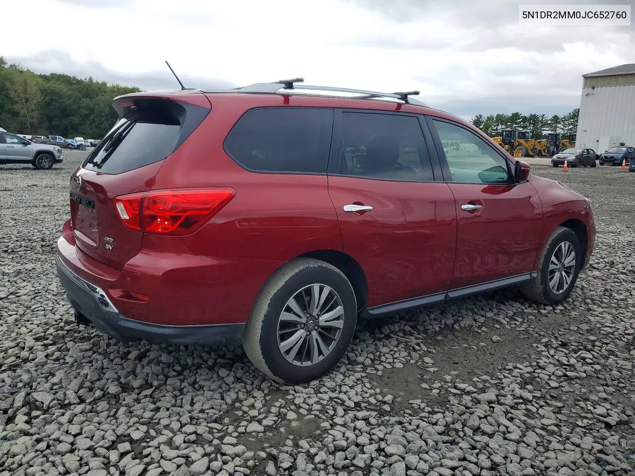 2018 NISSAN PATHFINDER VIN 5N1DR2MM0JC652760 — фото 4
