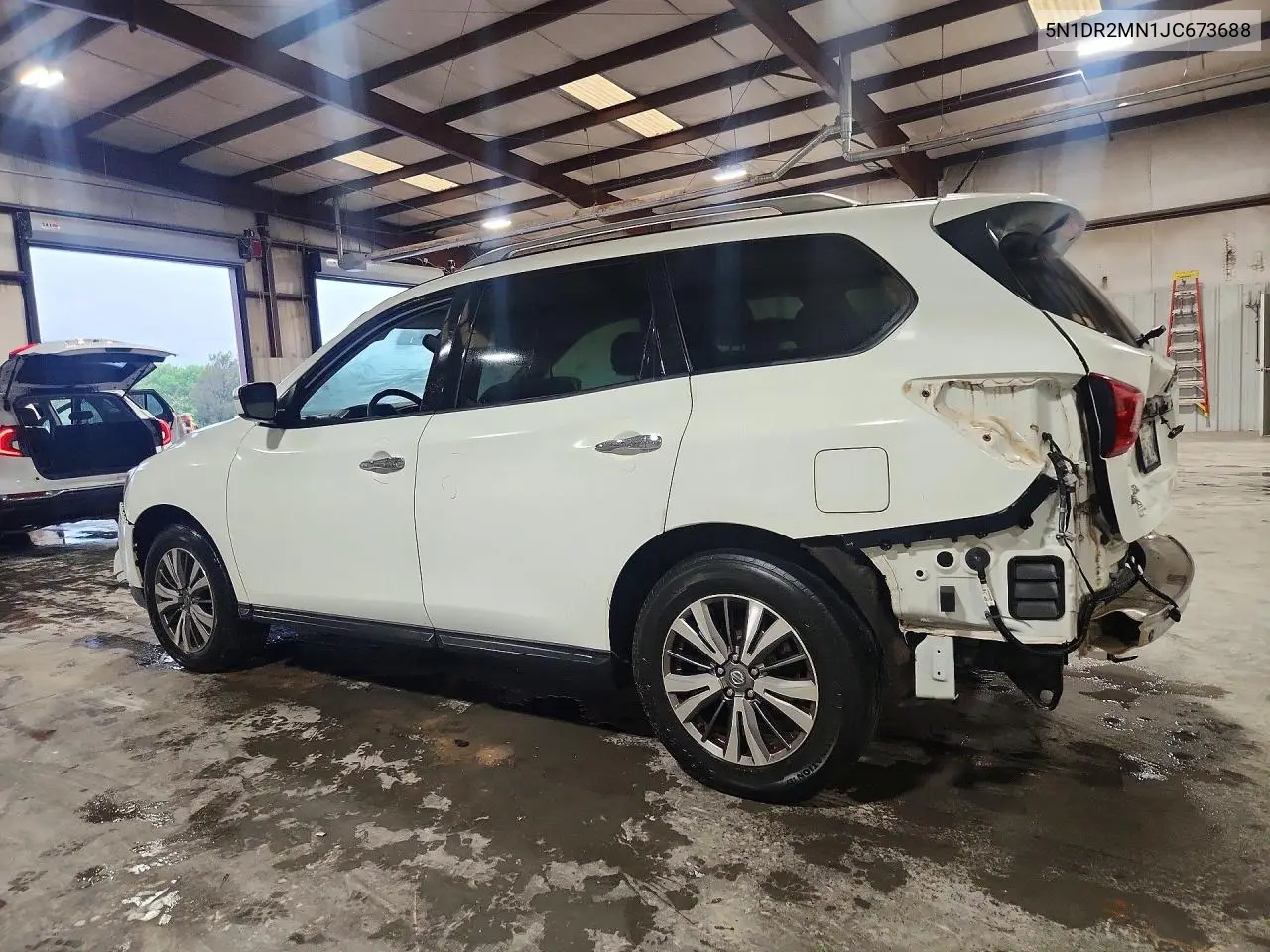 2018 NISSAN PATHFINDER VIN 5N1DR2MN1JC673688 — фото 2