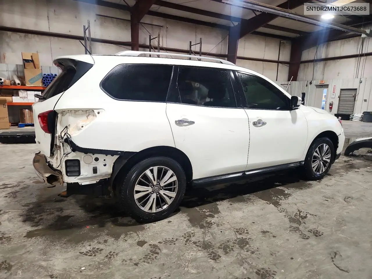 2018 NISSAN PATHFINDER VIN 5N1DR2MN1JC673688 — фото 3