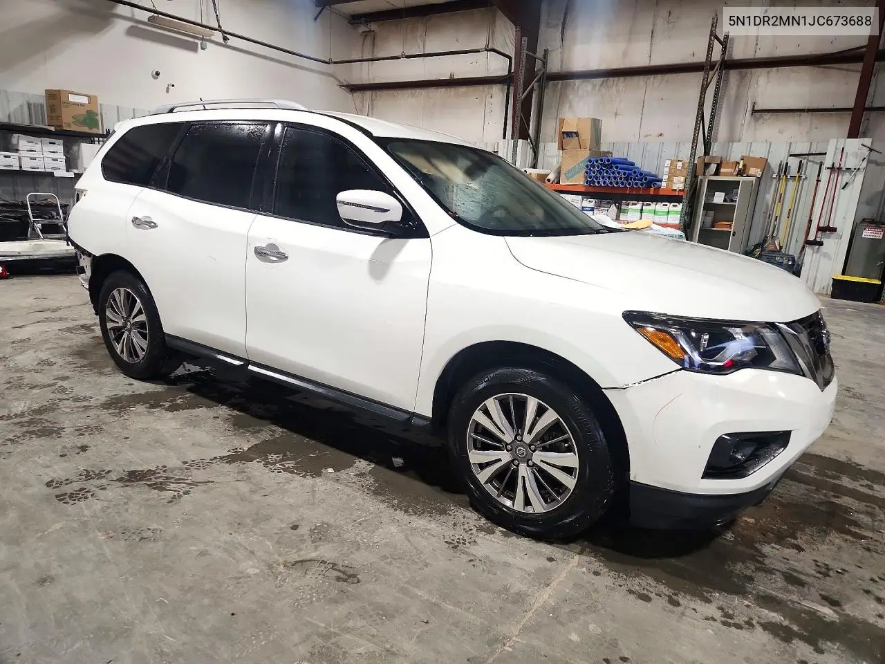 2018 NISSAN PATHFINDER VIN 5N1DR2MN1JC673688 — фото 4