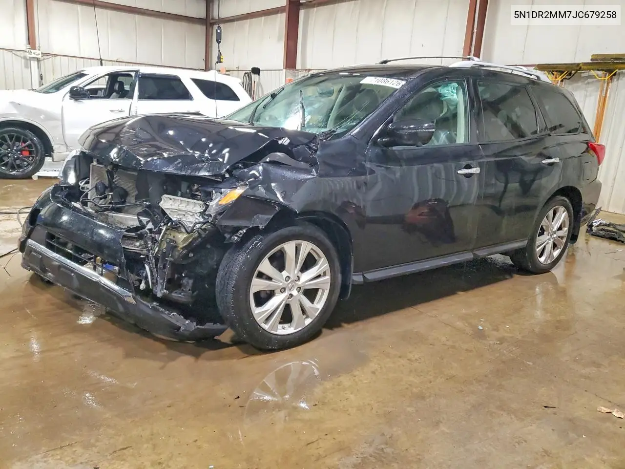 NISSAN PATHFINDER 2018, VIN 5N1DR2MM7JC679258