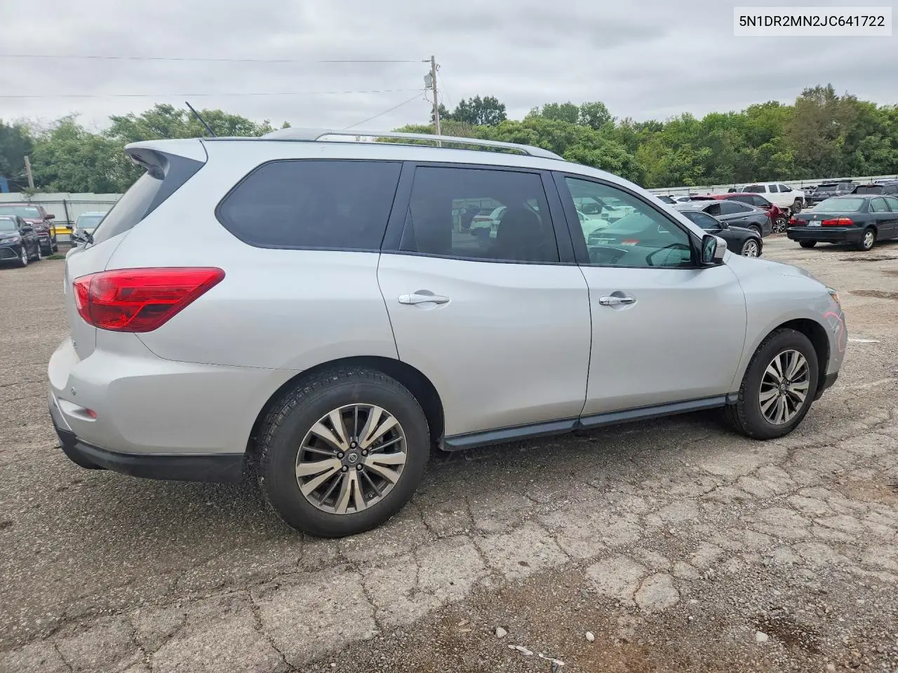 2018 NISSAN PATHFINDER VIN 5N1DR2MN2JC641722 — фото 3