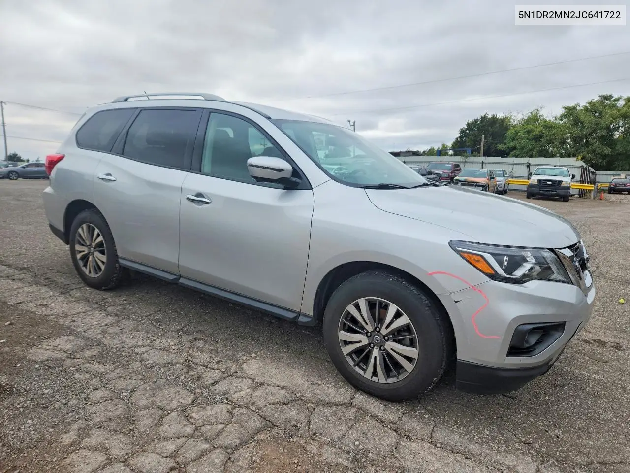 2018 NISSAN PATHFINDER VIN 5N1DR2MN2JC641722 — фото 4