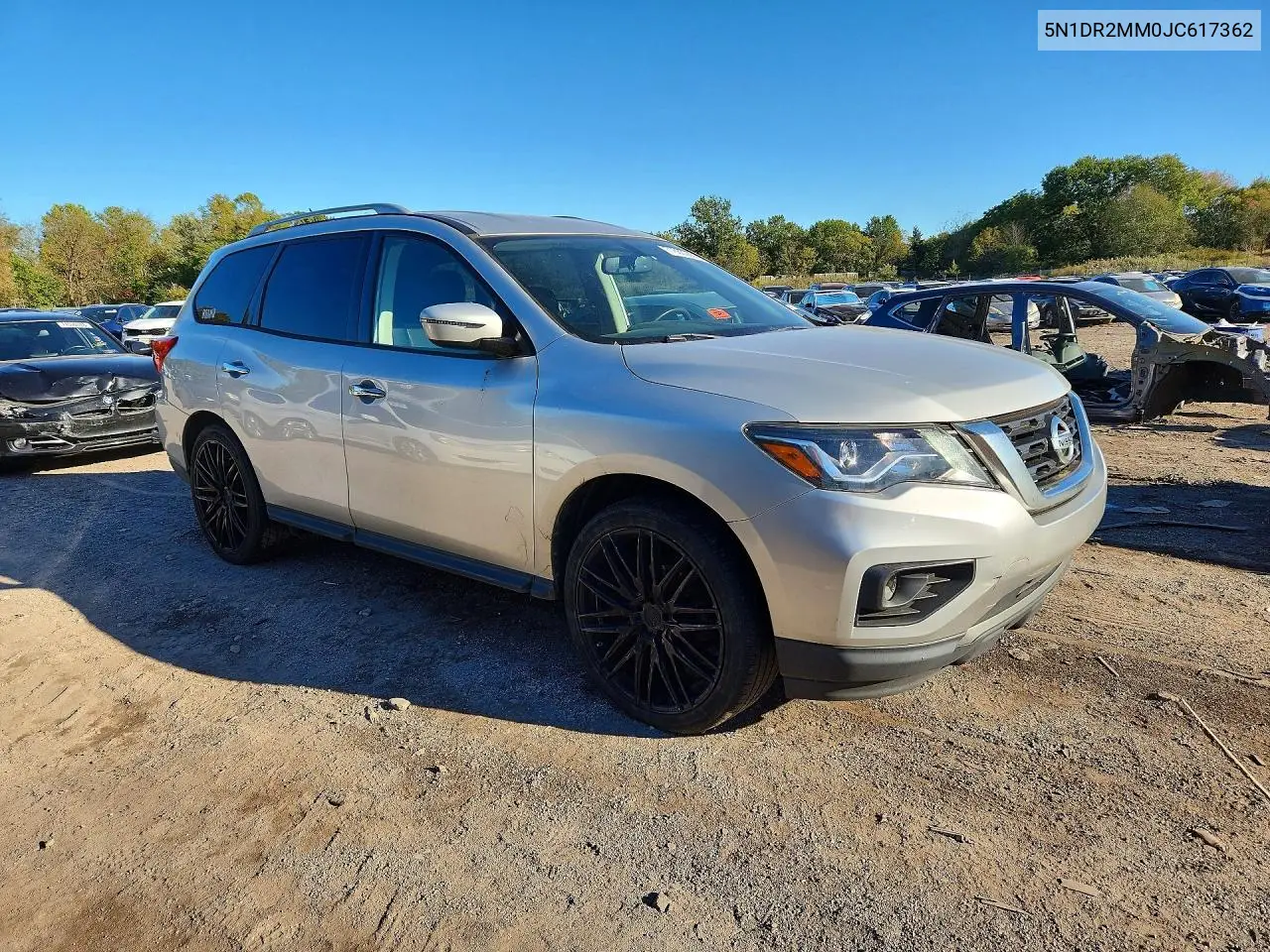 2018 NISSAN PATHFINDER VIN 5N1DR2MM0JC617362 — фото 4