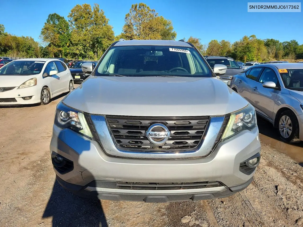 2018 NISSAN PATHFINDER VIN 5N1DR2MM0JC617362 — фото 5