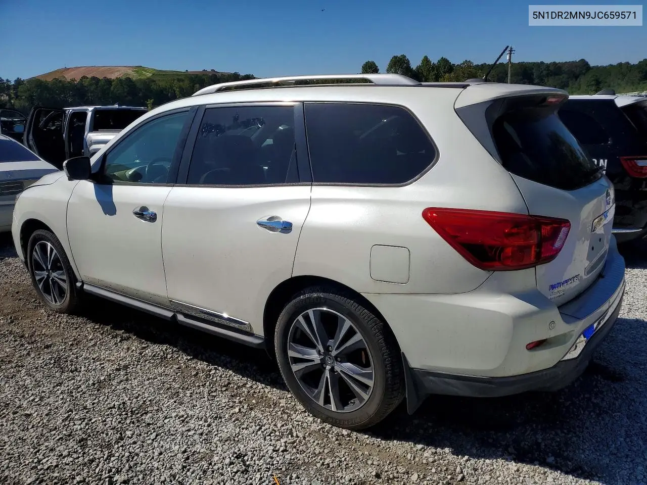 2018 NISSAN PATHFINDER VIN 5N1DR2MN9JC659571 — фото 2